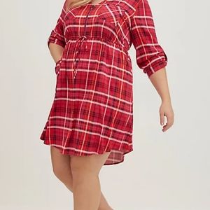 Torrid Zip Front Dress